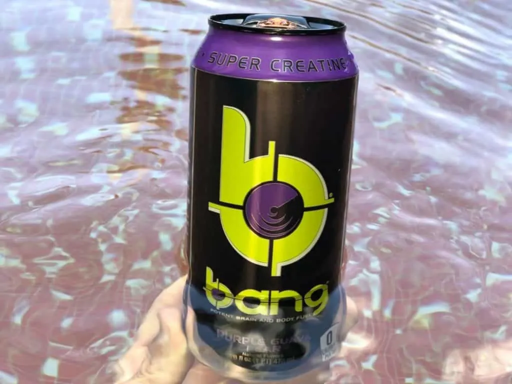a photo of Bang in purple guava flavor