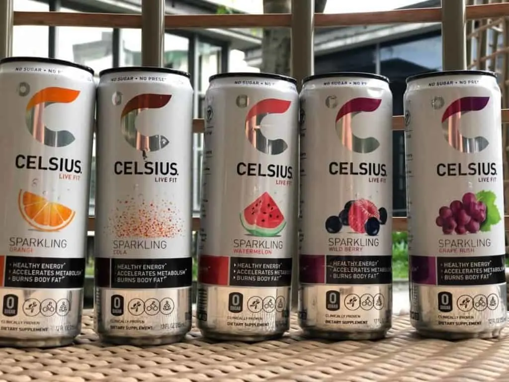 Photo of Celsius energy drink