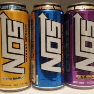 NOS energy drink different flavors.
