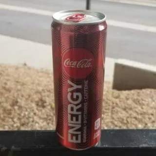 A can of Coca-Cola Energy