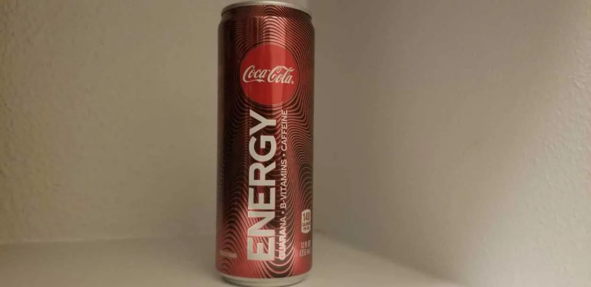 A can of Coca-Cola Energy