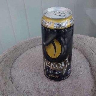 A can of Venom Energy Drink