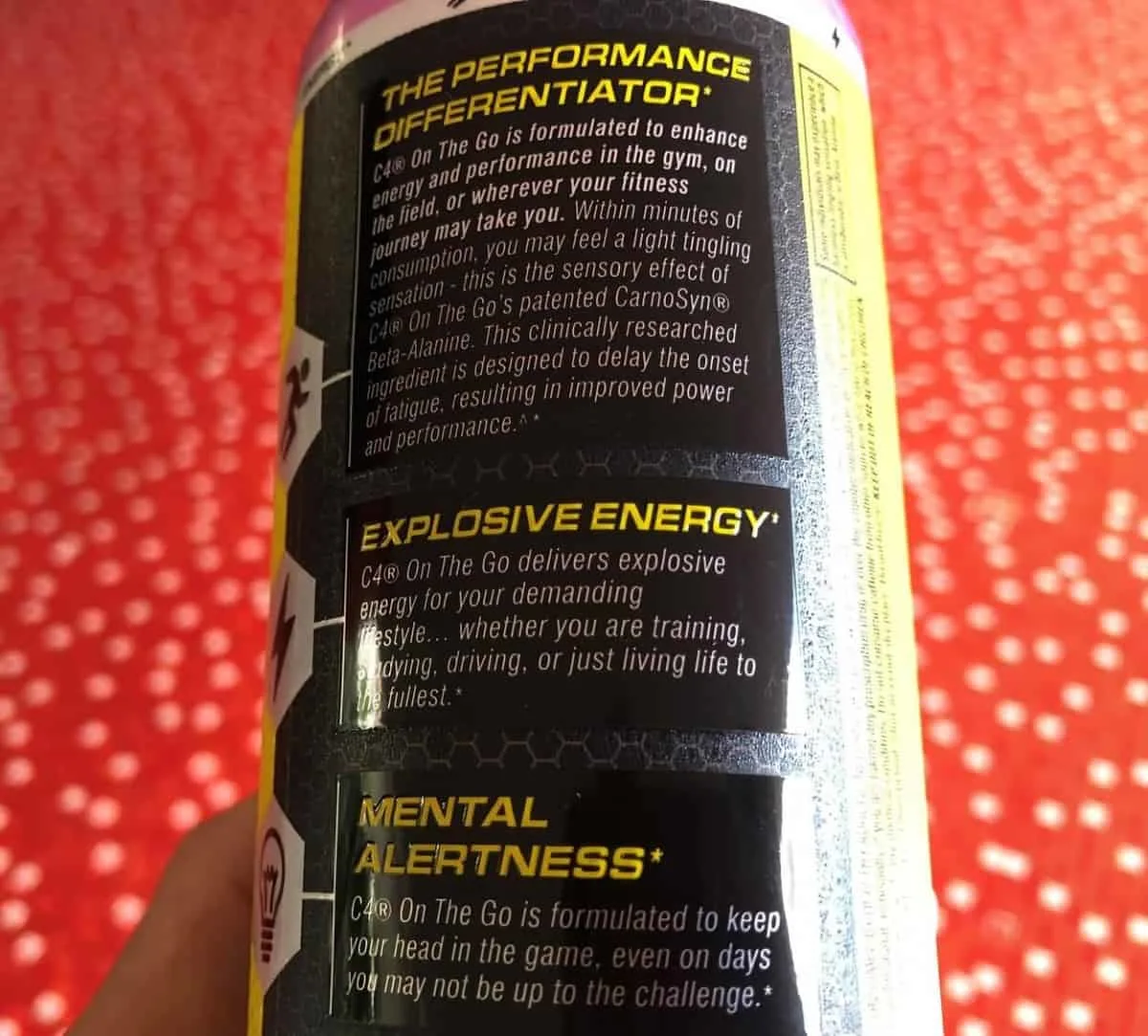 back of can, energy drink
