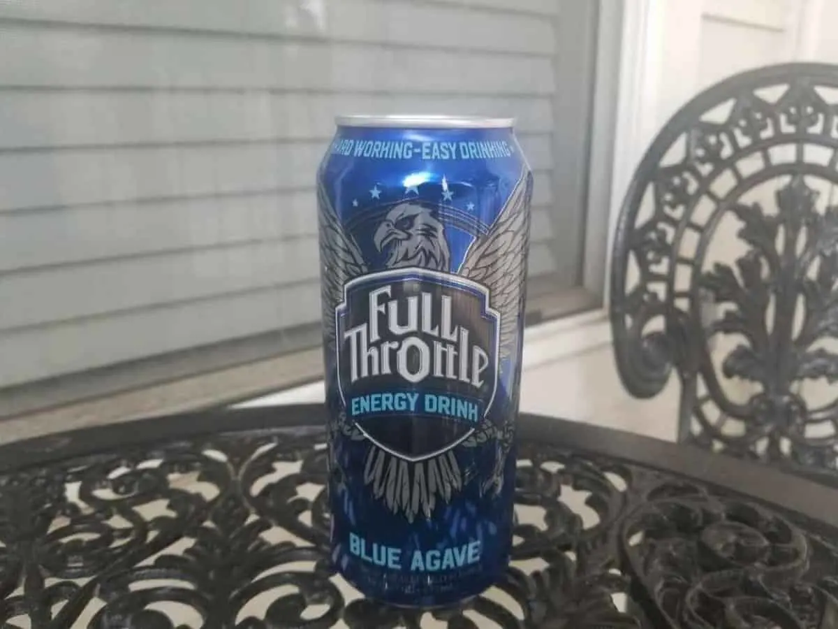 a can of Full Throttle