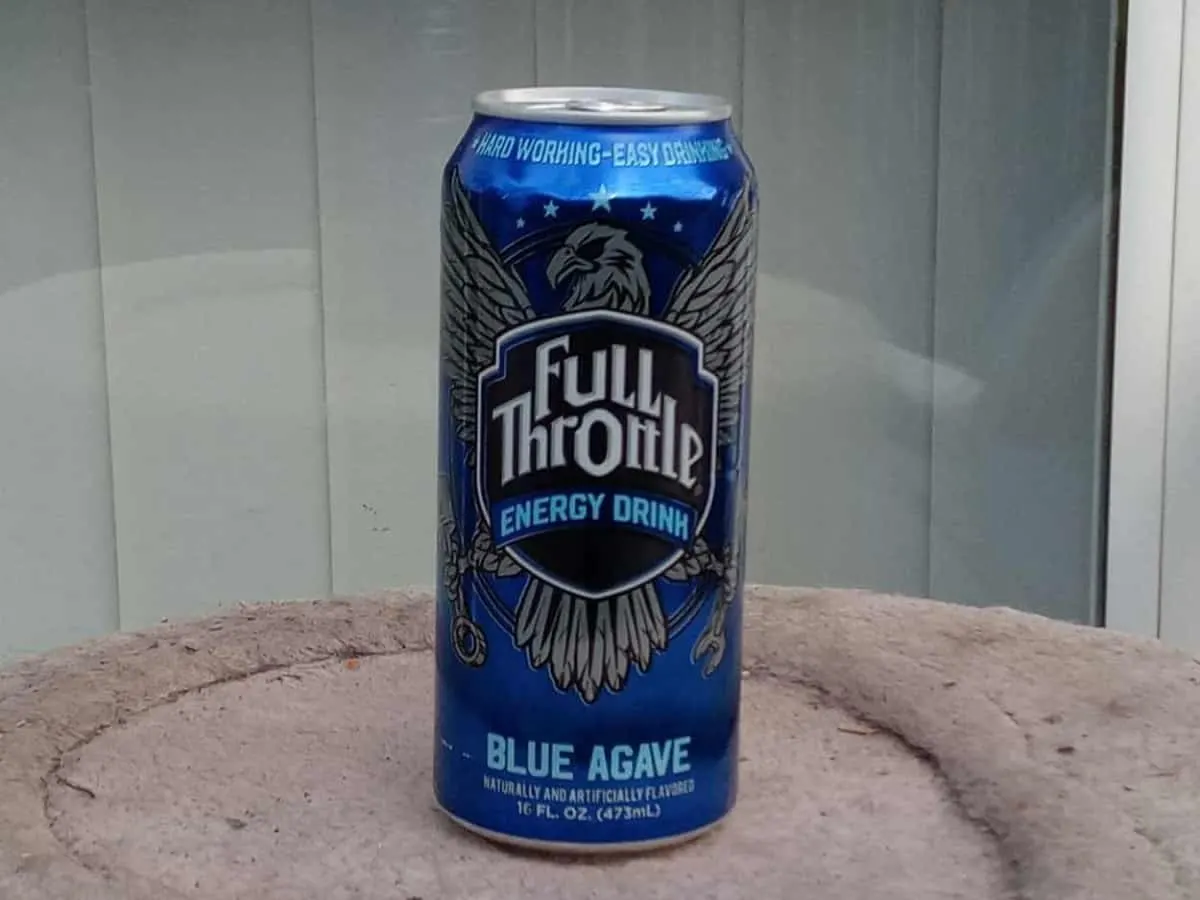 Blue Agave flavor of Full Throttle energy drink