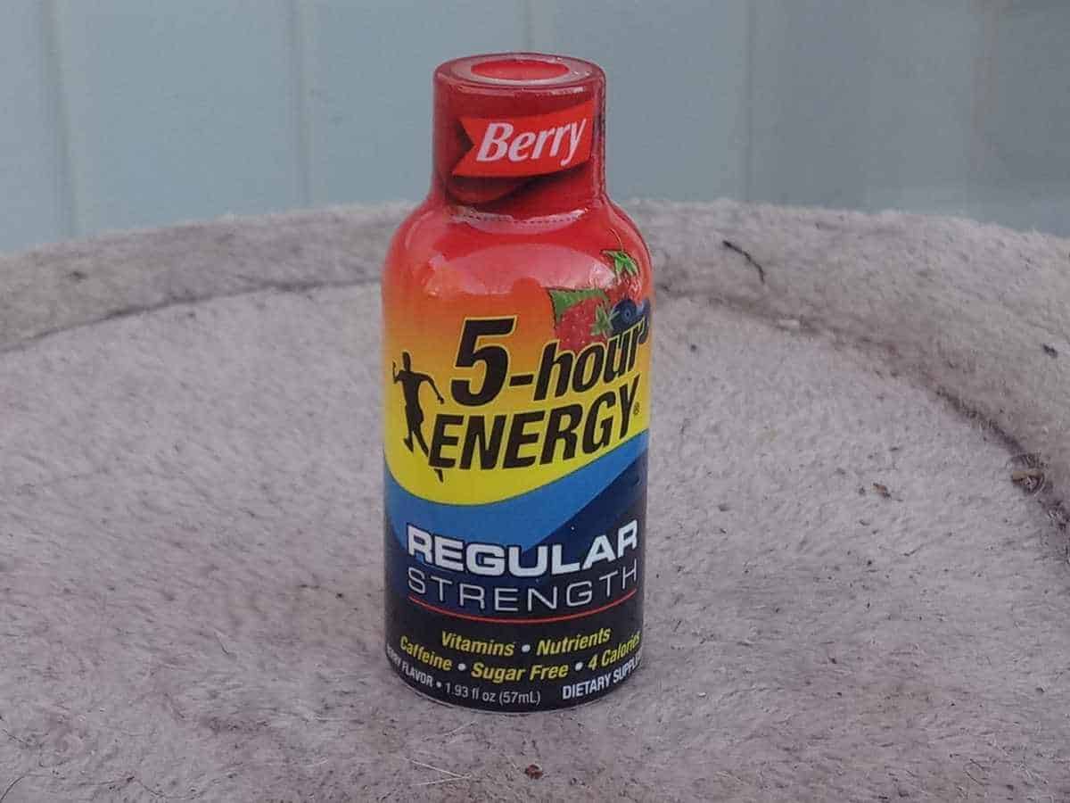  a photo of 5 hour energy drink