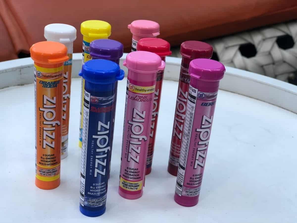 Zipfizz energy drink in different flavors