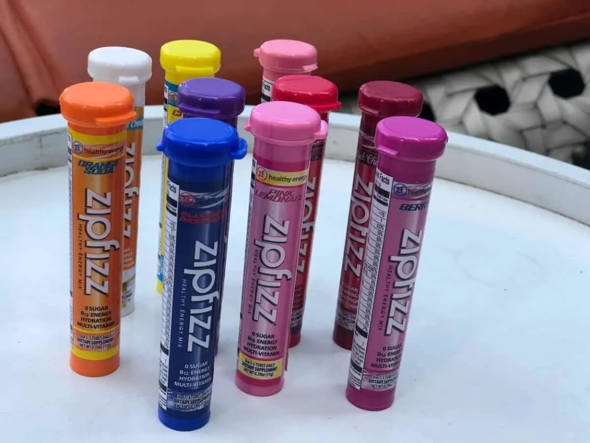 Zipfizz energy drink in different flavors