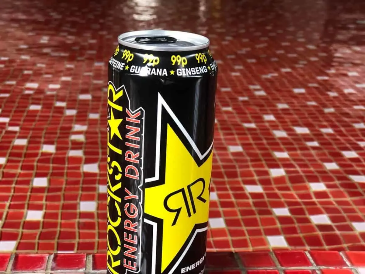 A can of Rockstar
