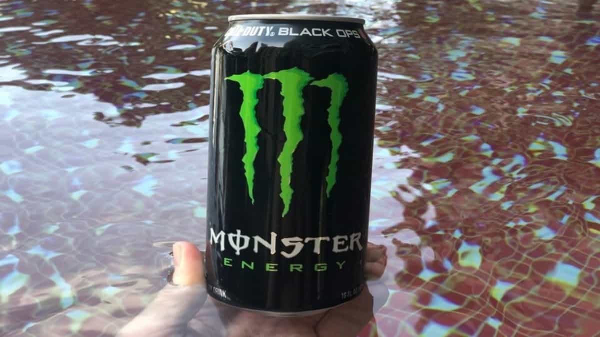 a can of monster energy drink