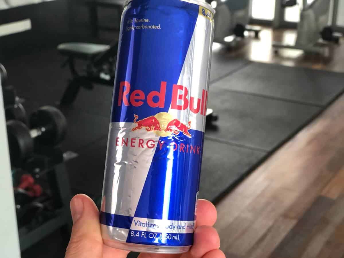 Red Bull energy drink front