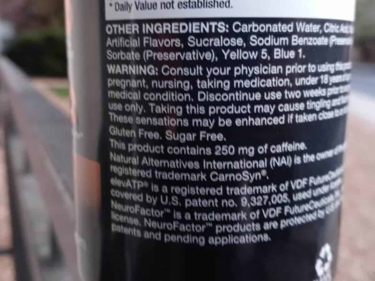 Additional ingredients of Lit.