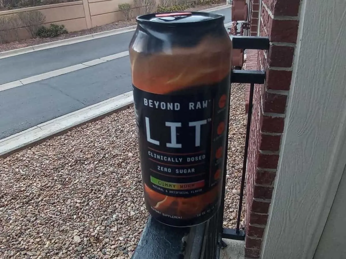 A can of Lit energy drink