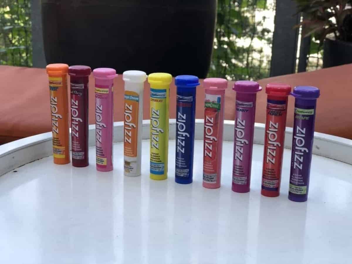 Zipfizz has a variety of 10 different flavors.
