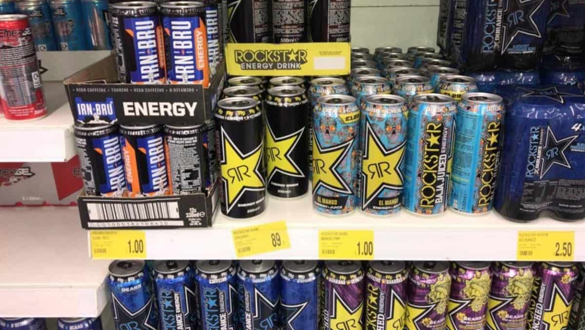 Rockstar energy drink in differenet flavors