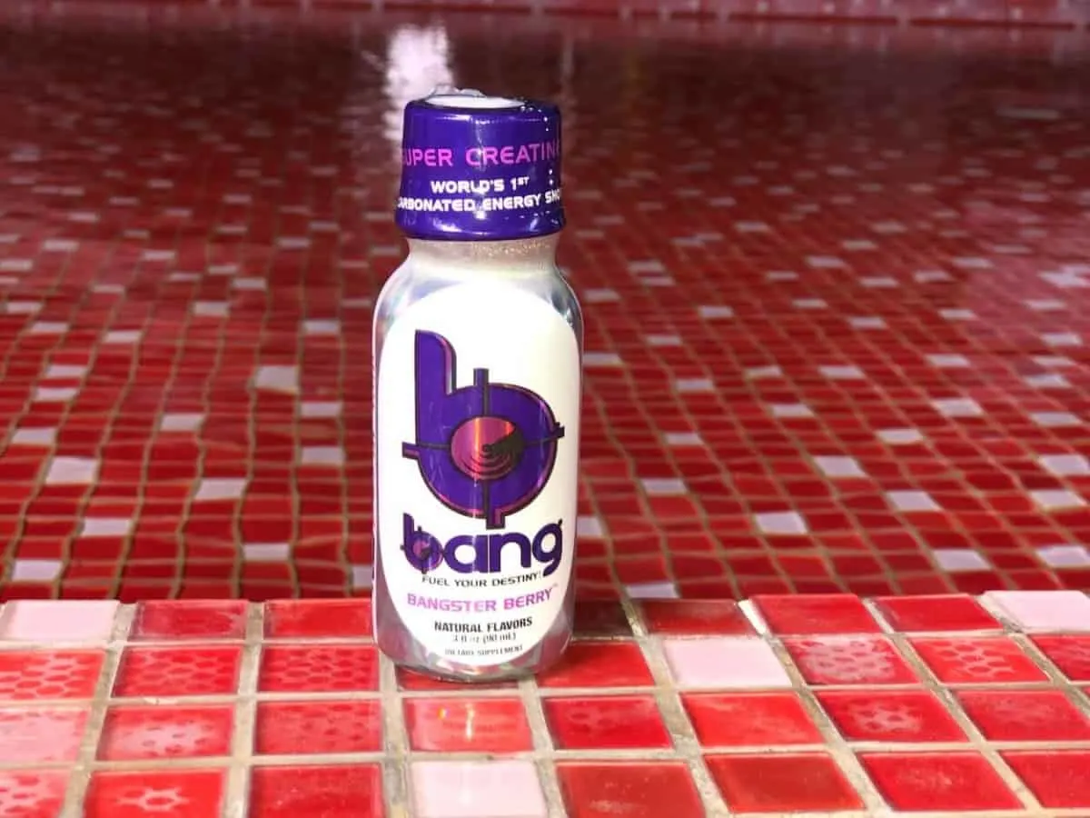 Bangster Blueberry flavor of Bang Energy Shot
