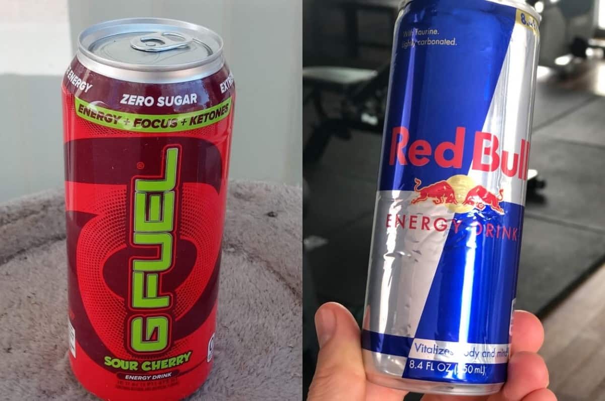 G Fuel vs Red Bull