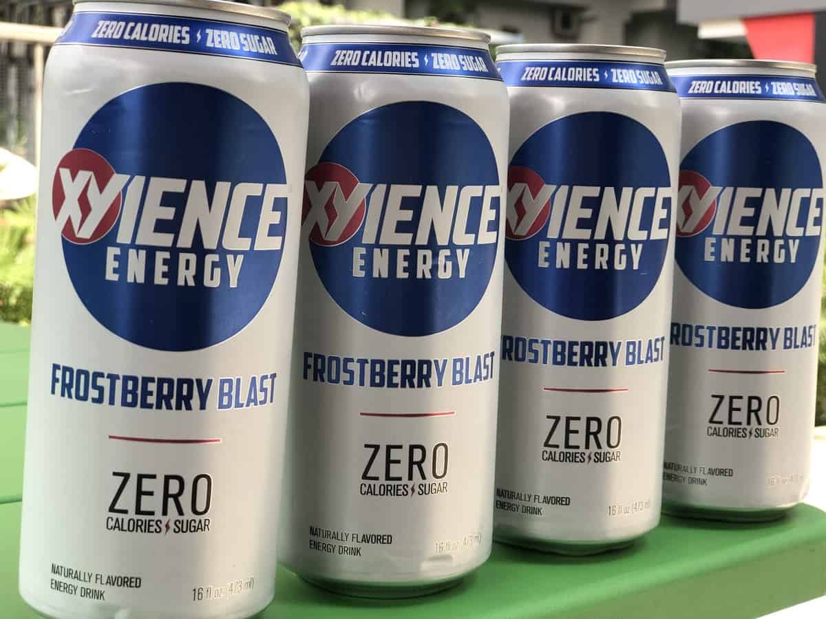 A photo of xyience energy.