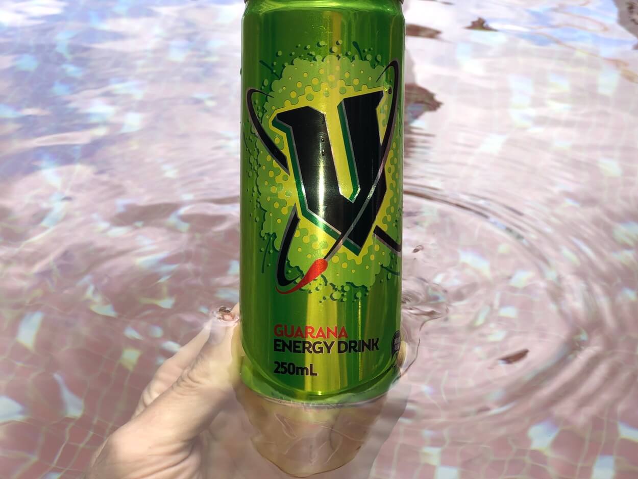 A can of V Energy drink