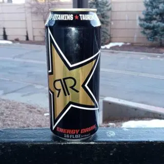 A can of Rockstar Energy