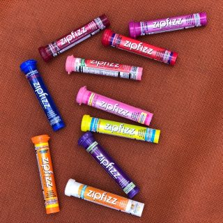 Zipfizz Energy tubes in different flavors.
