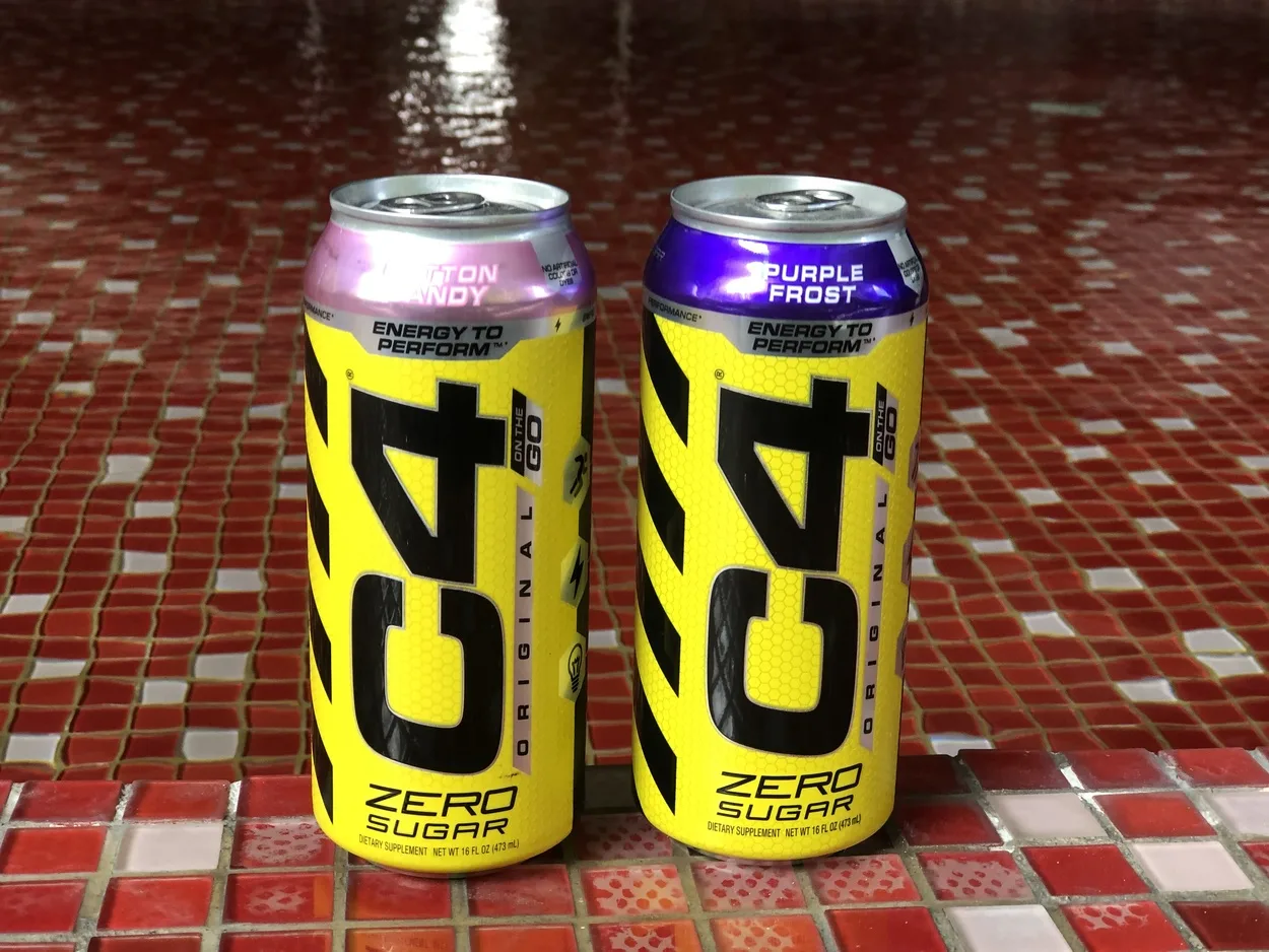Two cans of C4