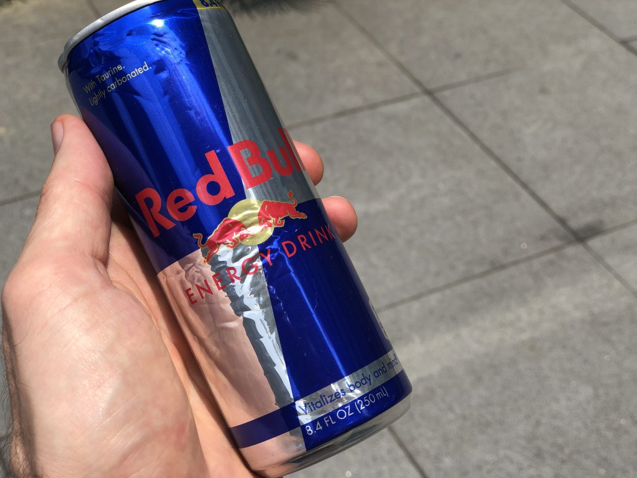 Red bull energy drink