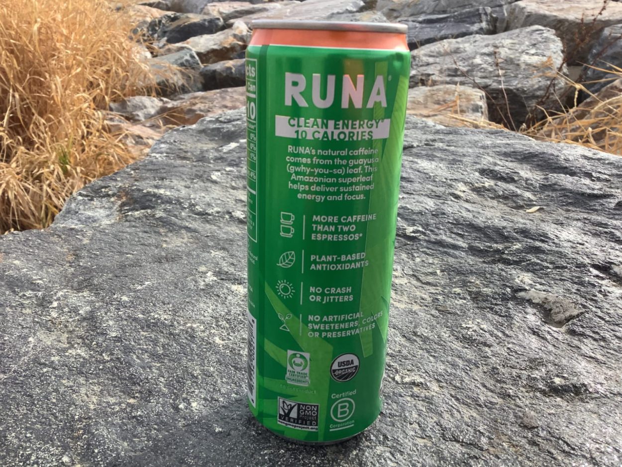 A can of Runa Energy drink