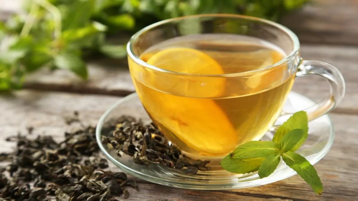 L-Tyrosine present in Green tea