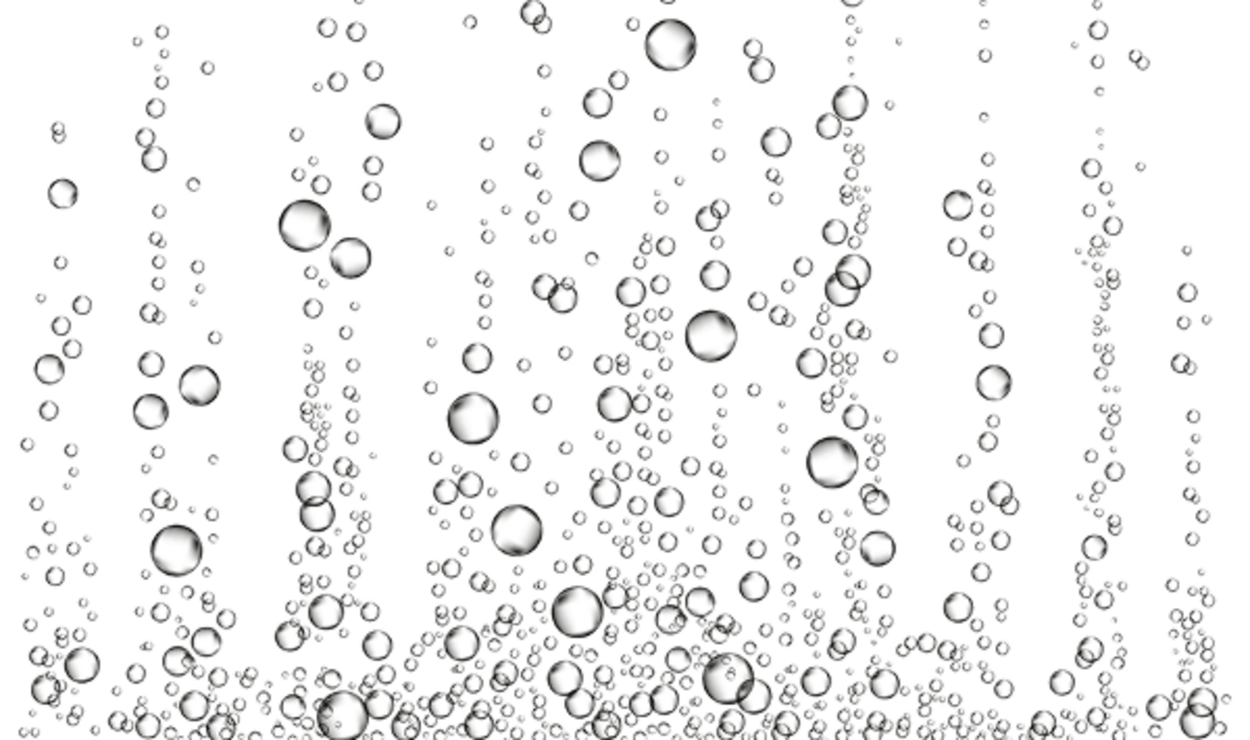 Image of carbonated water.