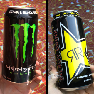 Monster vs Rockstar energy drink
