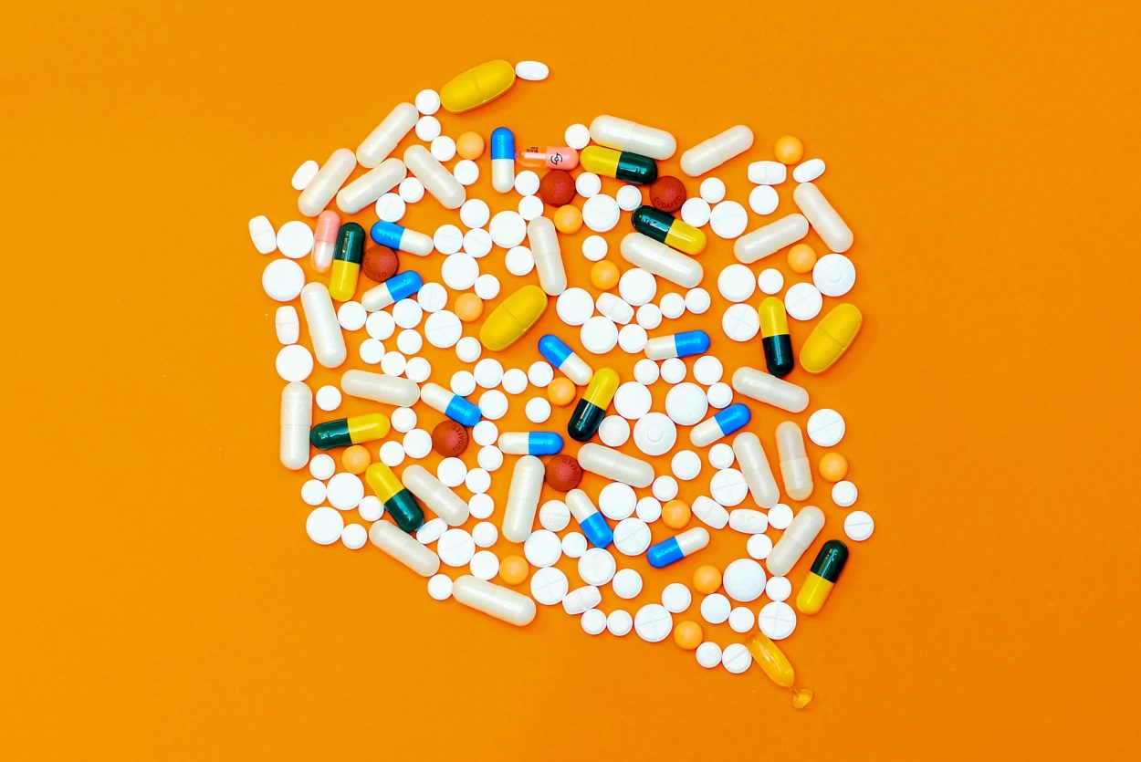 An image of Vitamin medicines.