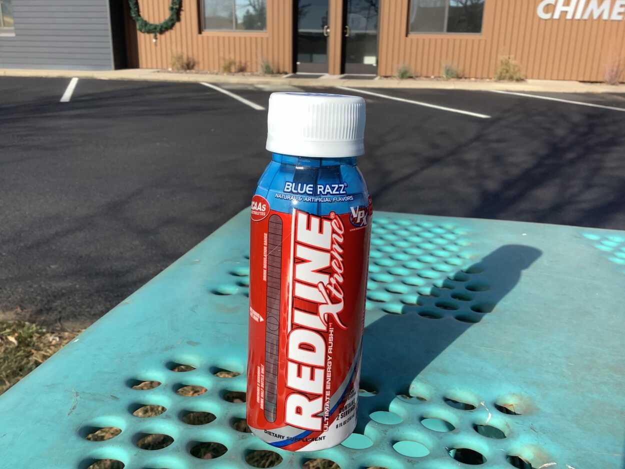 Image of a can of redline.