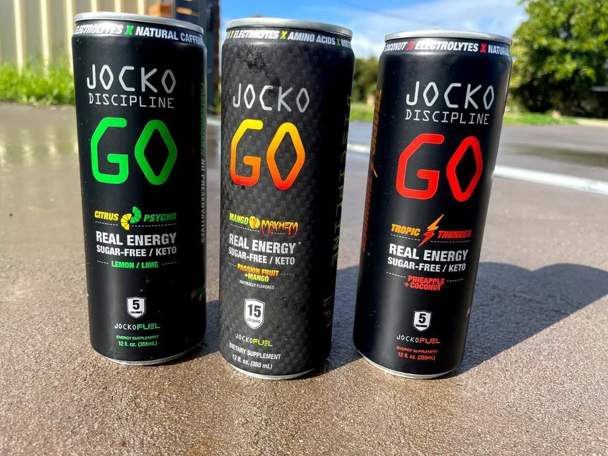 Jocko Go with different flavors