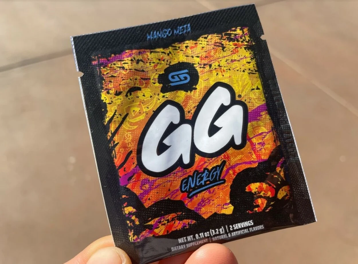 A packet of Gamer Supps