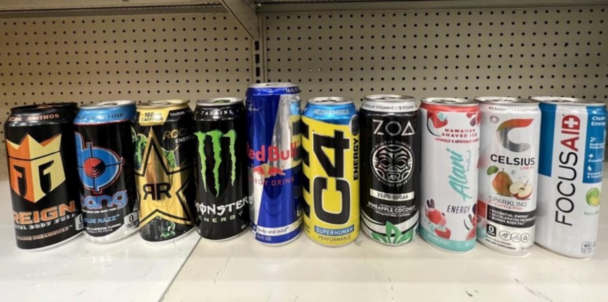 Citric acid is used in energy drinks to increase shelf life and flavor
