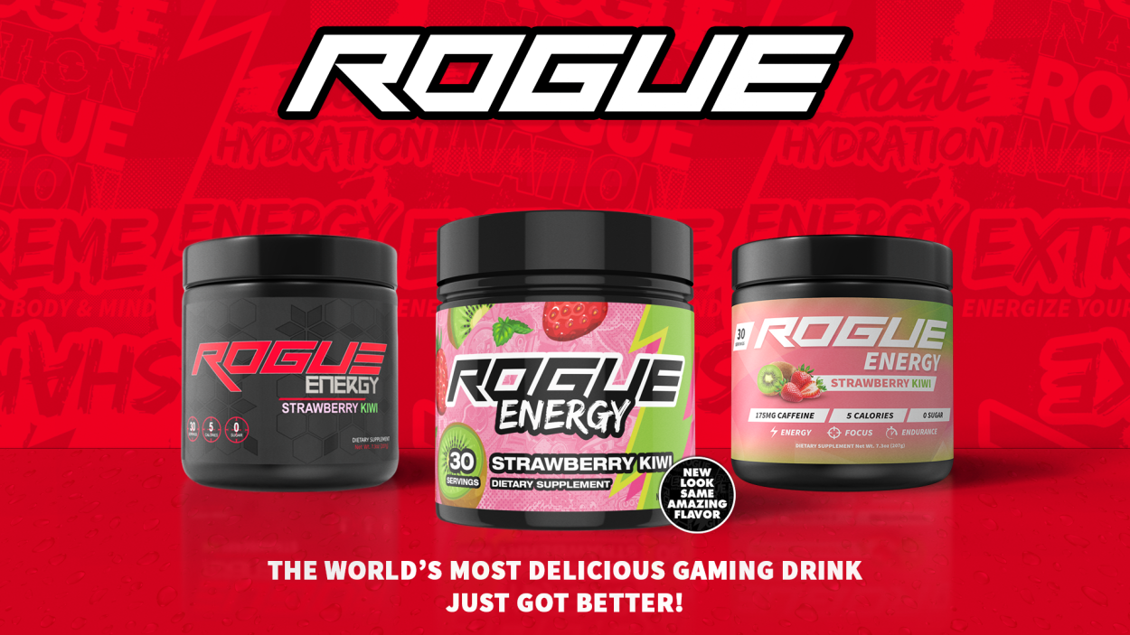New flavors of Rogue Energy.